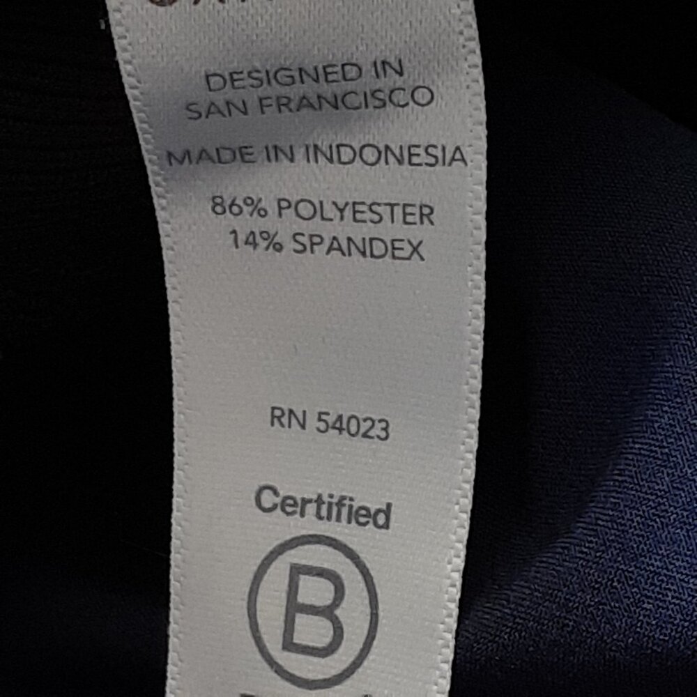 Athleta Brooklyn Jogger Blue Snakeskin Size 8 - Picture 11 of 13